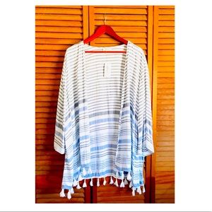 Style & Co. Tidal Ride Lightweight Summer Cardigan